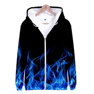 Sudadera con Capucha Unisex 2026, Sudadera con Estampado Geométrico de Arcoíris, Corte Regular, Informal, para Primavera, 100% Poliéster Tejido Transpirable - Product Image 2