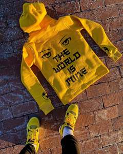 Sudadera con capucha y cremallera oversize para hombre, estilo streetwear vintage, con efecto desgastado por el sol y lavado ácido, corte holgado y personalizado. - Product Image 6