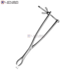 Hey Groves Instruments chirurgicaux orthopédiques en acier inoxydable de qualité supérieure, pointe de 7,5 mm, 270 mm (10 3/4 pouces), forceps manuel pour maintien osseux, usage médical - Product Image 5