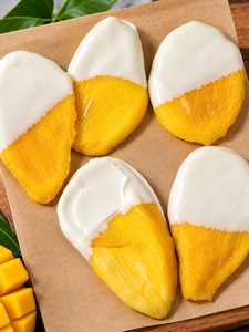 Natural Dried Mango Slices from Vietnam with Dark <b>Chocolate</b> for Gourmet <b>Treats</b> Bakery Toppings Gift Boxes and Retail - Product Image 3