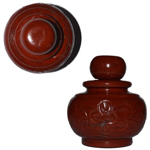 Mix Gemstone Handmade Carved Bottle : Stones Decorative - Product Image 1