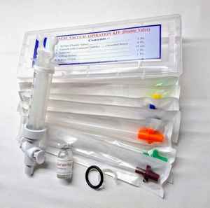 Kit de Aspiración Ginecológica de Lujo Marca PSM con Caja de Plástico Autoclavable, Certificado ISO13485, para Uso Médico Hospitalario, Kit MVA - Product Image 1