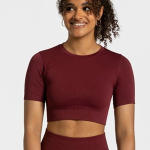 Women's Summer Seamless Tank <b>Top</b> For Fitness Wear Custom Made Best Quality Women TankTop At <b>Low</b> Price Knitted Fabric Solid Color - Product Image 4