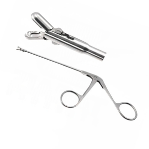 Pinzas de Biopsia y Sujeción de 6¼ pulgadas (90 mm) de Longitud de Trabajo, Mandíbulas con Copa de 3x6 mm de Mahfooz Instruments - Product Image 5