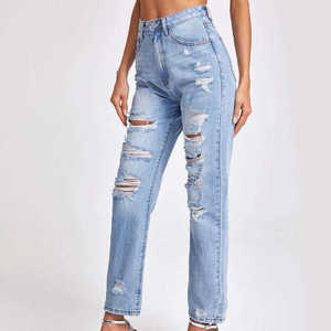 Pantalon large décontracté pour femme, taille haute, en velours côtelé vieilli, respirant et écologique, idéal pour l'été – Style streetwear personnalisé - Product Image 1