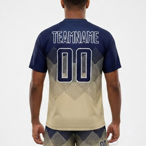 เสื้อฟุตบอลคุณภาพพรีเมียมสำหรับผู้ชาย เนื้อผ้าเบาสบาย ระบายอากาศได้ดี สวมใส่สบาย เหมาะสำหรับการฝึกซ้อมและการแข่งขันระดับมืออาชีพ - Product Image 4
