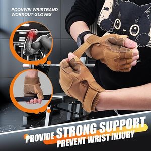 Gants de sport pour hommes Geo Brothers Company, haute qualité, personnalisables, demi-doigts, respirants, légers, en vinyle, avec impression silicone. - Product Image 1