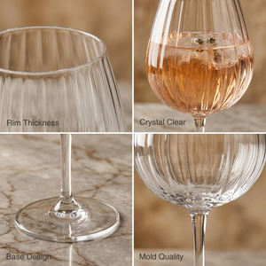 [Holar] Vasos de Vino de Plástico Acrílico Irrompible de 23oz, Fabricados en Taiwán, para Hostelería, Catering y Restaurantes - Product Image 4