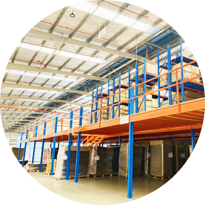 Sistema de Estanterías de Entrepiso, Estanterías de Paletización Selectiva, Almacenamiento de Acero para Almacenes y Garajes, Certificación CE/ISO9001, Ajustable y Eficiente - Product Image 1