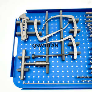 Juego de instrumentos quirúrgicos con guía de perforación tipo C para reconstrucción de LCA y LCP, instrumento manual para artroscopia de rodilla de Dentavex - Product Image 2