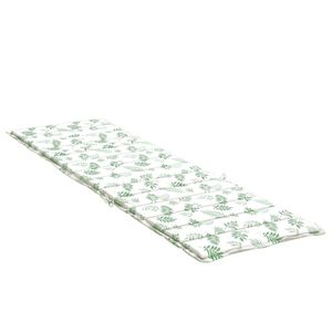 Coussin de chaise longue à motif de feuilles de grande taille, coussins d'extérieur en tissu Oxford - Product Image 4