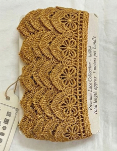 ผ้าลูกไม้กีปัวร์ปักลายสีสันสดใส ขนาด 35 มม. คุณภาพพรีเมียม เป็นมิตรต่อสิ่งแวดล้อม ผลิตจากโพลีเอสเตอร์ เหมาะสำหรับงาน DIY เสื้อผ้า รองเท้า และกระเป๋า - Product Image 6