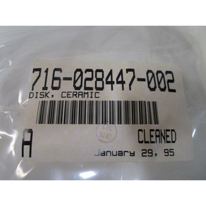 LAM 716-028447-002 หน้าต่างเซรามิก TCP - อุปกรณ์และชิ้นส่วนเซมิคอนดักเตอร์ระดับโลกที่เชื่อถือได้ - Product Image 1