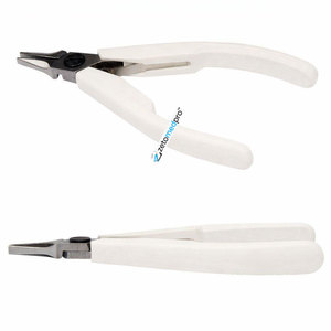 คีมปากแบนสแตนเลสคุณภาพสูง 120 มม. ด้ามจับสองชิ้น น้ำหนักเบา ใช้งานลื่นไหล เหมาะสำหรับงานทำเครื่องประดับ มีตัวเลือกแบบกำหนดเองได้ - Product Image 4