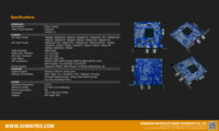 Tarjeta de Reproducción AVMATRIX VP30 de 3 Canales SDI HDMI PCIE, 1080p60, Latencia Ultrabaja para Transmisión en Vivo, VMix, OBS, Broadcast