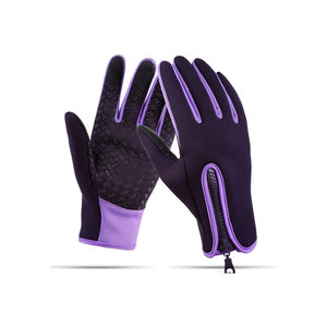 Leather Horse Riding Gloves Full Finger Protective <b>Equestrian</b> Gear - Product Image 6