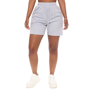 Shorts Deportivos Casuales de Verano para Mujer, Transpirables, de Secado Rápido, 100% Algodón, Cintura Elástica, Personalizables con Lazos y Flores - Product Image 3