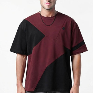 เสื้อยืดทรงบ็อกซี่ผ้าคอตตอนหนานุ่มใส่สบายสไตล์ลำลองทันสมัยสำหรับผู้ชาย เหมาะสำหรับใส่ทุกวัน ผลิตจากผ้าคุณภาพพรีเมียม สำหรับขายส่งสินค้าสตรีทแวร์ - Product Image 1