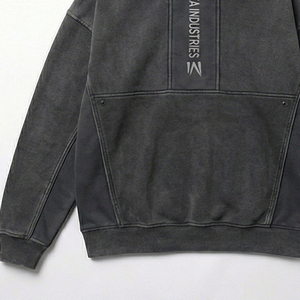 Sweat à capuche oversize Aura Recovery par MALUZA INDUSTRIES, en molleton 100% coton, épais, pour l'hiver, style urbain - Product Image 4