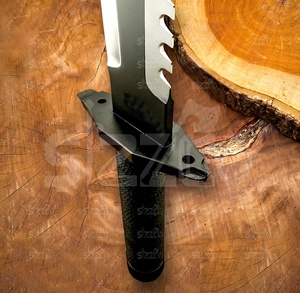 Couteau de survie Bowie de style Rambo 2 en acier D2 fait main, couteau à lame fixe pour la chasse et le camping avec étui en cuir, meilleur cadeau - Product Image 3