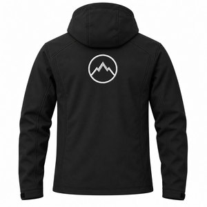 Men's Custom Tactical Softshell Jacket Multi Pocket Waterproof Windproof Hooded Outdoor <b>Camping</b> Hiking Jacket - Product Image 2