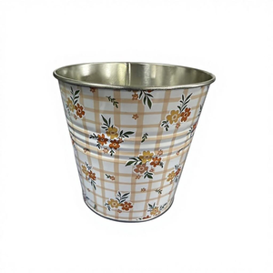 Paquete de 3 Macetas Rústicas de Metal para Suculentas, Macetas Vintage de Zinc Galvanizado con Lazo de Cuerda, Macetas Decorativas de Metal para Hogar y Jardín - Product Image 6