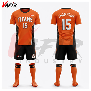 Maillots de football personnalisés Vafir Industries 2026 en gros - Haute qualité 100% polyester 160g Col ras du cou Unisexe Séchage rapide Respirant - Product Image 1