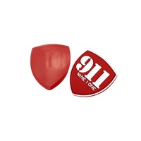 Étiquettes personnalisées en PVC souple 3D à coudre, motif cœur et fleur, pour vêtements, avec logo personnalisé, patchs en PVC souple, design 3D gaufré durable