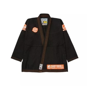Kimono de jiu-jitsu Shoyoroll RVCA Ember Competitor 23.2 Noir, uniforme BJJ, 450 GSM - Product Image 1