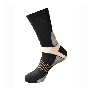 <b>Men's</b> Crew <b>Socks</b> Black Blue Digital Print Logo Breathable Knitted Sports <b>Socks</b> Summer Regular Style - Product Image 4