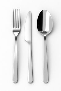 Collection de couverts en acier inoxydable abordables pour la maison, les restaurants, les hôtels, la restauration, la cuisine, la table à manger, ensemble cuillère, fourchette, couteau - Product Image 1