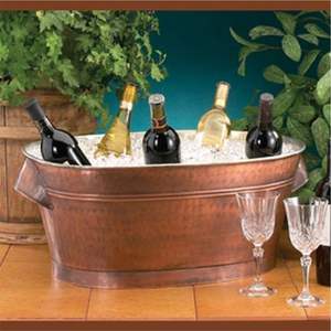 Hammered Stainless Steel Classic <b>Camping</b> Ice Bucket Double Wall Wine Beer for Cooler for Party Wedding Wholesale - Product Image 6