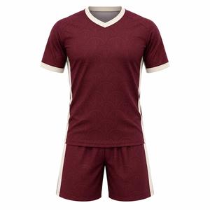 Conjunto de Uniforme de Fútbol Profesional, Camiseta de Fútbol Sublimada, Pantalones Cortos, Ropa Deportiva de Entrenamiento - Product Image 1