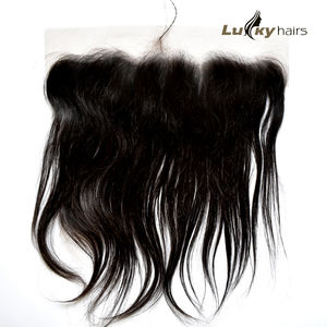 Extensions de cheveux naturels indiens 100% humains, lisses, doux et soyeux, avec frontal HD, aspect naturel, prix usine de gros, produit de qualité. - Product Image 6