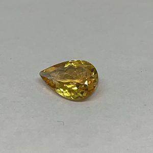 ซิทรินสีทองธรรมชาติ 8x6 มม. รูปทรงลูกแพร์ คุณภาพดีที่สุด พลอยเม็ดเดี่ยวสำหรับทำเครื่องประดับ - Product Image 3