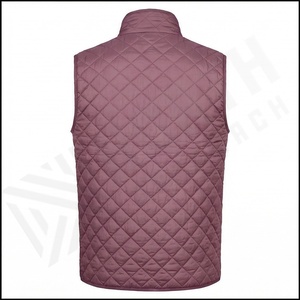 Chaleco acolchado personalizado para hombre, chaqueta de invierno de talla grande con multibolsillos sin mangas acolchados para trabajo informal, viajes al aire libre - Product Image 3