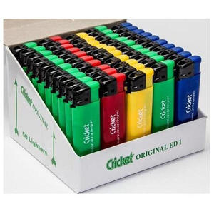 Briquets Cricket rechargeables / Briquet à gaz Cricket de qualité supérieure / Briquet Cricket jetable avec logo personnalisé - Product Image 1
