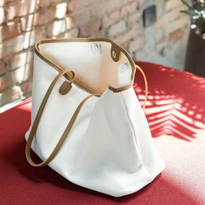 Promotional Custom Logo Adjustable Water Resistant Durable Polyester Eco Friendly Outdoor Use Fashion Printed Grocery <b>Tote</b> <b>Bag</b> - Product Image 3