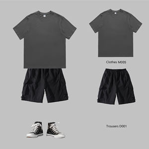 Wholesale High Quality Cotton <b>Blank</b> T Shirt for Men Heavy <b>Weight</b> 200gsm 5.89oz Combed Cotton Unisex and Men's T Shirts - Product Image 4
