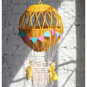 Vietnam Handmade Luxury Rattan Ramadan Gift Hamper, Full Accessory Package with <b>Balloon</b>, OEM/ODM <b>Customization</b> Service - Product Image 1