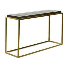 Premium Metal Coffee <b>Table</b> With Glass <b>Top</b> Modern Furniture Centerpiece For Sophisticated Home Living Room Interiors - Product Image 5
