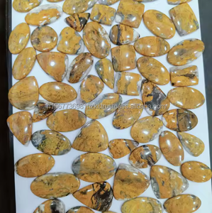 Natural Bumble Bee Jasper cabujón pulido a mano piedra suelta de alta calidad fabricación de joyas de piedras preciosas lote al por mayor - Product Image 2