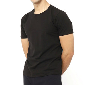 Camiseta de Manga Corta con Cuello Redondo 100% Algodón para Hombre, Estilo Urbano, Logotipo Personalizado, MOQ Bajo, Venta al Por Mayor - Product Image 4