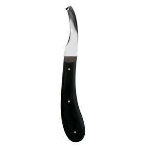 Cuchillo para Pezuñas, Herramienta para el Cuidado de Pezuñas, Cuchillo para Pezuñas de Caballo de Doble Filo de Acero Inoxidable, Suministros para Establos, Productos para el Cuidado de Caballos - Product Image 1
