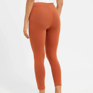 Leggings pour femmes taille haute, effet seconde peau, doux, pour le yoga, l'entraînement et le sport, motif écossais, sans couture, logo personnalisé - Product Image 2