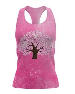 Débardeur rouge à dos nageur personnalisé de grande taille pour femmes Débardeur respirant et anti-rétrécissement décontracté Fitness Yoga Workout Sports Débardeurs - Product Image 5