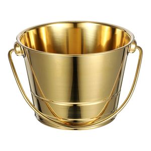 Premium quality brass ice bucket with lid tong complete set for <b>wine</b> champagne cooling stylish entertaining solution - Product Image 6