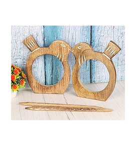 Elegant Wood Curtain <b>Ring</b> <b>Clip</b> Home Office Decorative Drapes Holders Curtain Ticback <b>Ring</b> Wholesale Price - Product Image 6