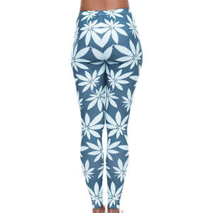 เลกกิ้งออกกำลังกายแบบระเหิดสำหรับผู้หญิงเลกกิ้งออกกำลังกายผ้าซับลิเมชั่นน้ำหนักเบาสวมใส่ง่าย - Product Image 3