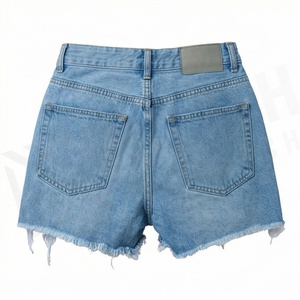 Pantalones Cortos de Verano para Mujer, Ropa Deportiva de Algodón, Estilo Jogging, Lavado Ácido, Denim, Prendas Casuales de Primera Calidad, Tendencias de Moda - Product Image 2